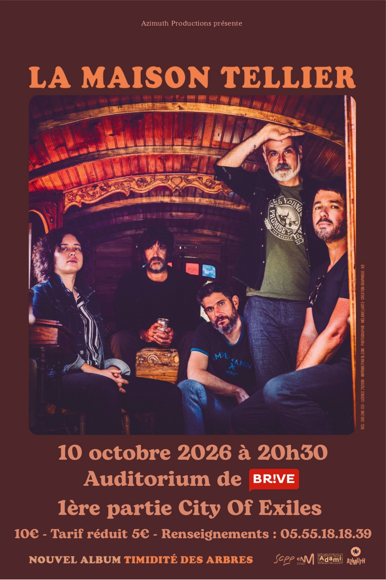 Groupe de 5 musiciens